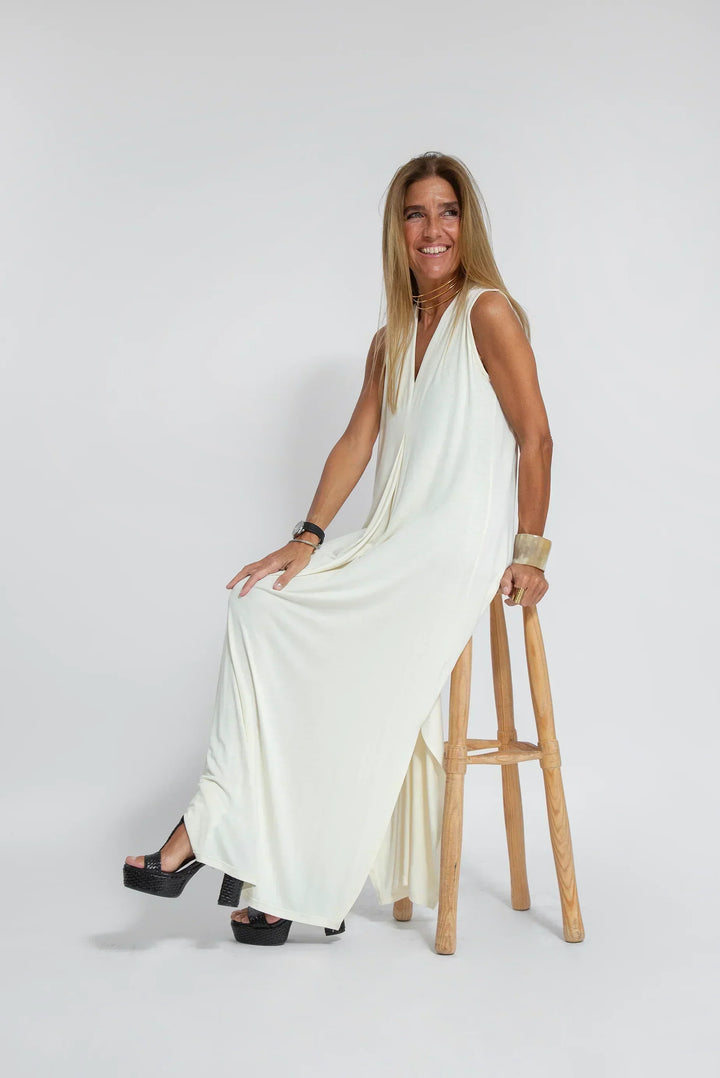 VIVIEN - FIGURE FLATTERING DRESS WITH VEST