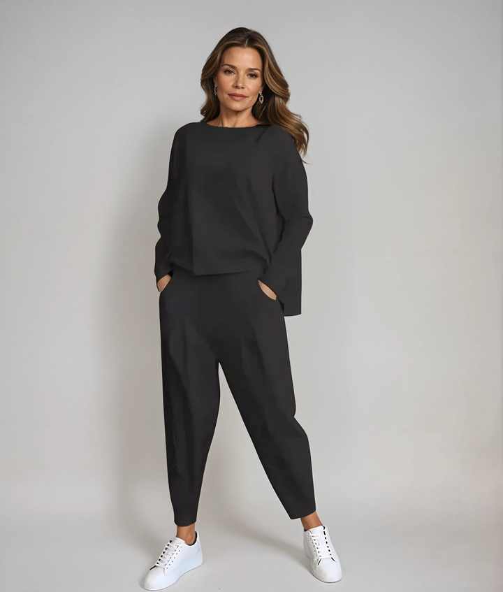 CARAMIA - COMFORTABLE TWO PIECE COTTON SET