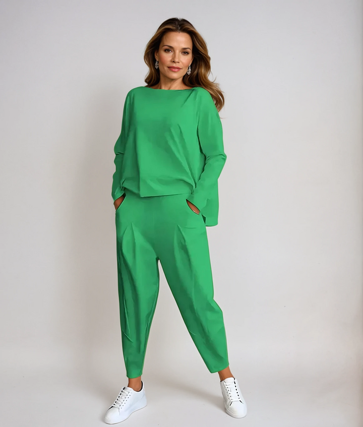 CARAMIA - COMFORTABLE TWO PIECE COTTON SET