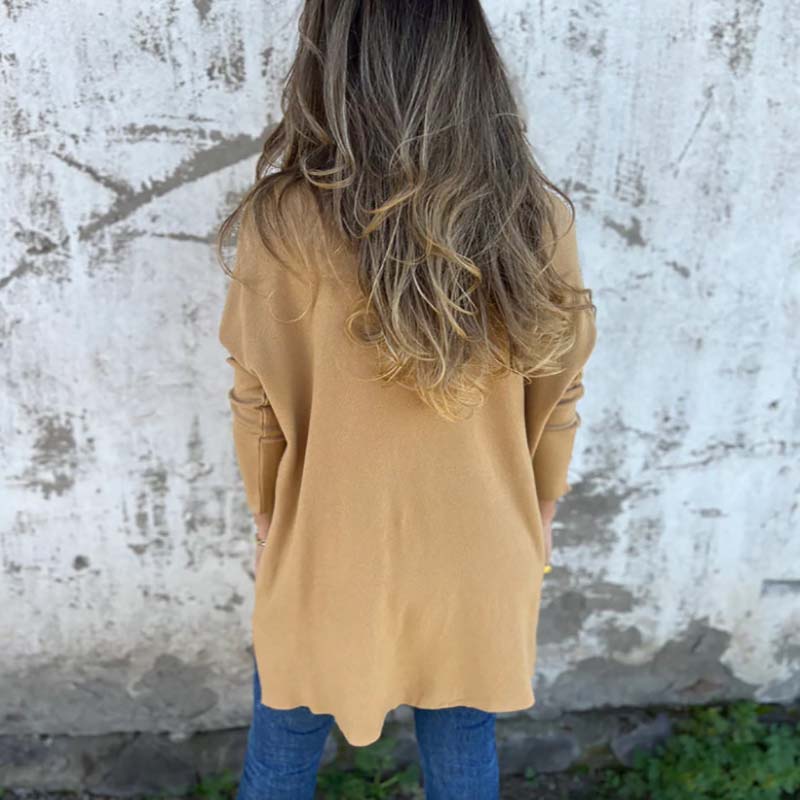 SERENA - SOFT LONG-SLEEVE KNIT BLOUSE